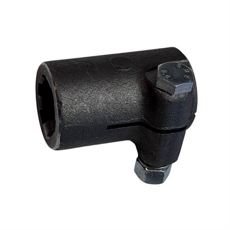 PTO splineshylsa  invändigt 1 3/8" 6 splines L=80 mm med låsbult